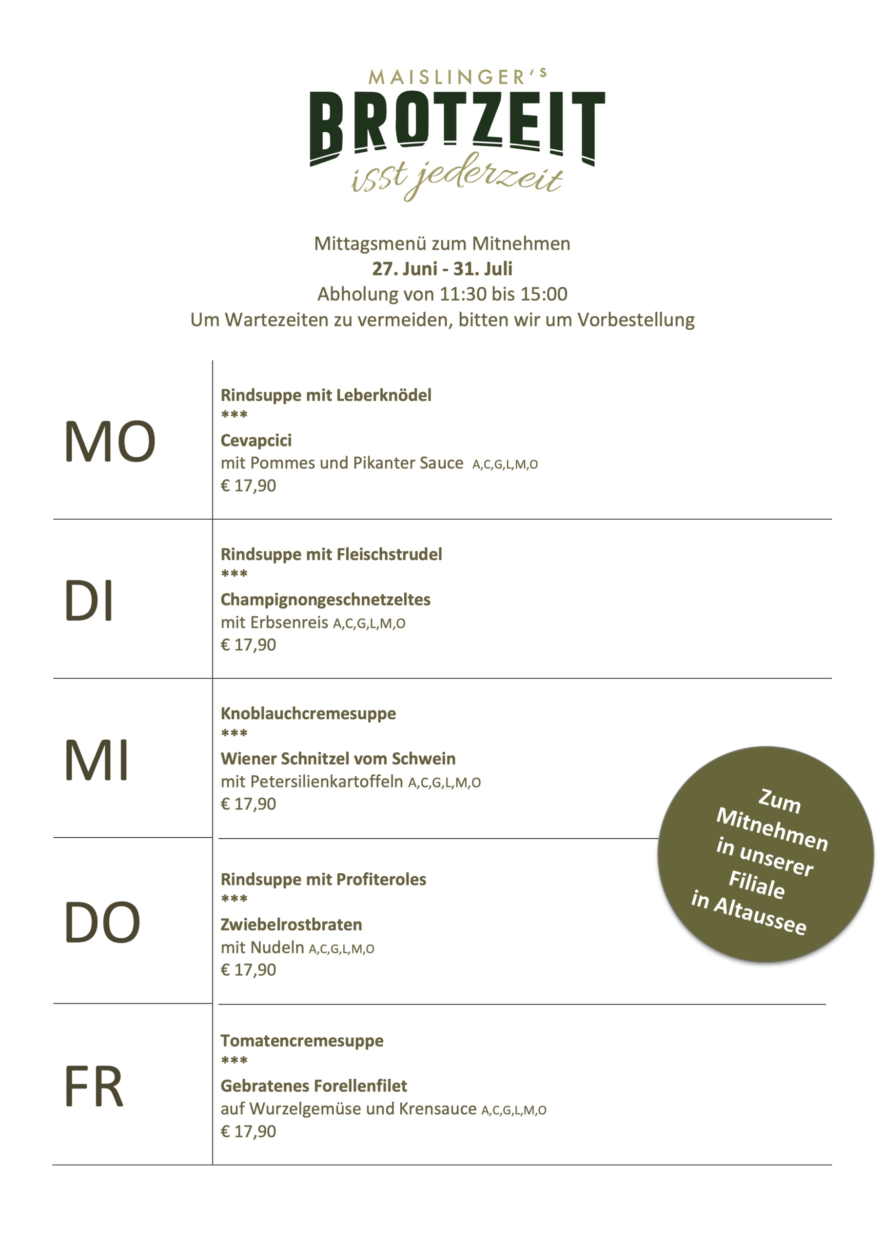 Menü AA KW31 Kopie