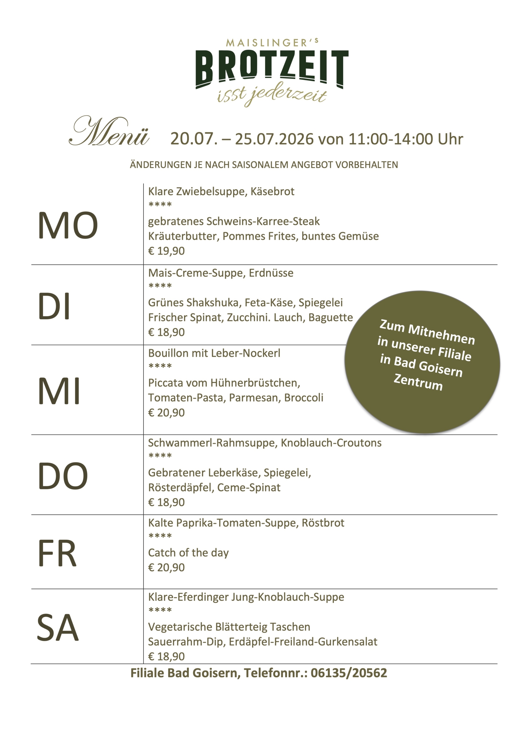 Menü KW30 Kopie